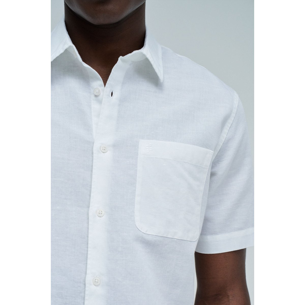 CHEMISE EN LIN blanc, SALSA JEANS
