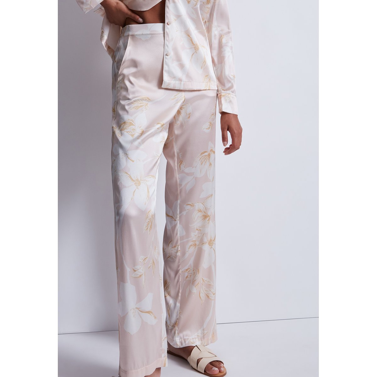 Pantalon Silk By Night rose, AUBADE