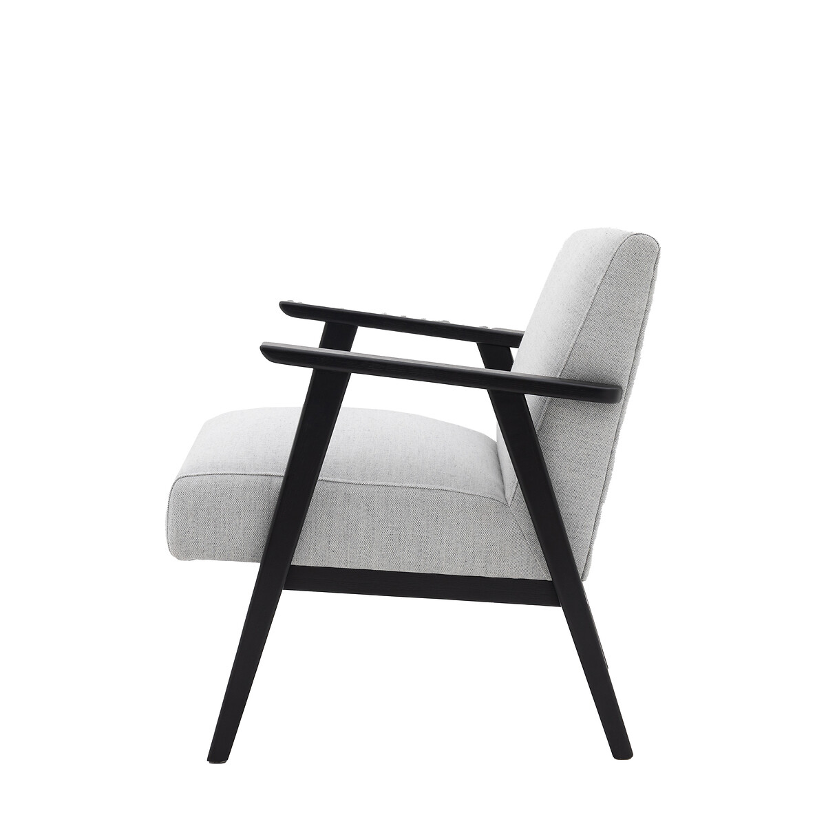 Berlin Mid-Century Armchair with Solid Wood Frame natural, ÉDITÉ