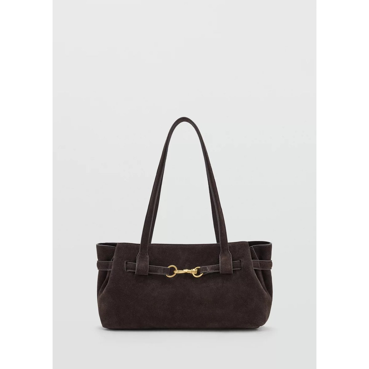SHOULDER BAG CHUS chocolat, MANGO