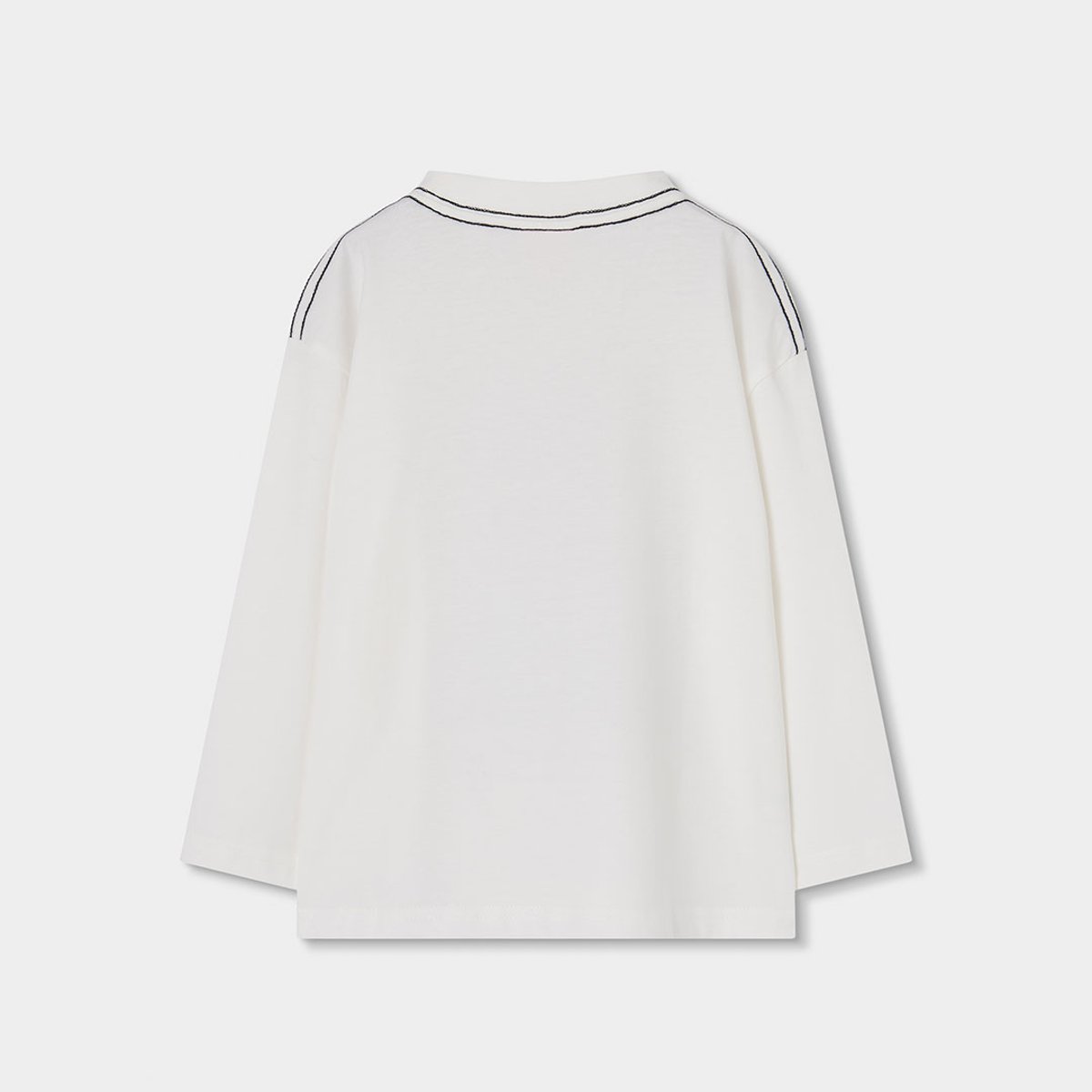 T-shirt garçon en maille imprimé ville NYC blanc, BOBOLI