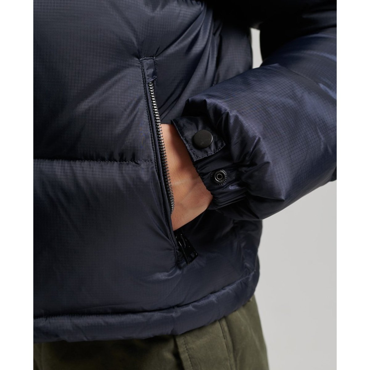 Doudoune Sportstyle Code bleu marine éclipse, SUPERDRY