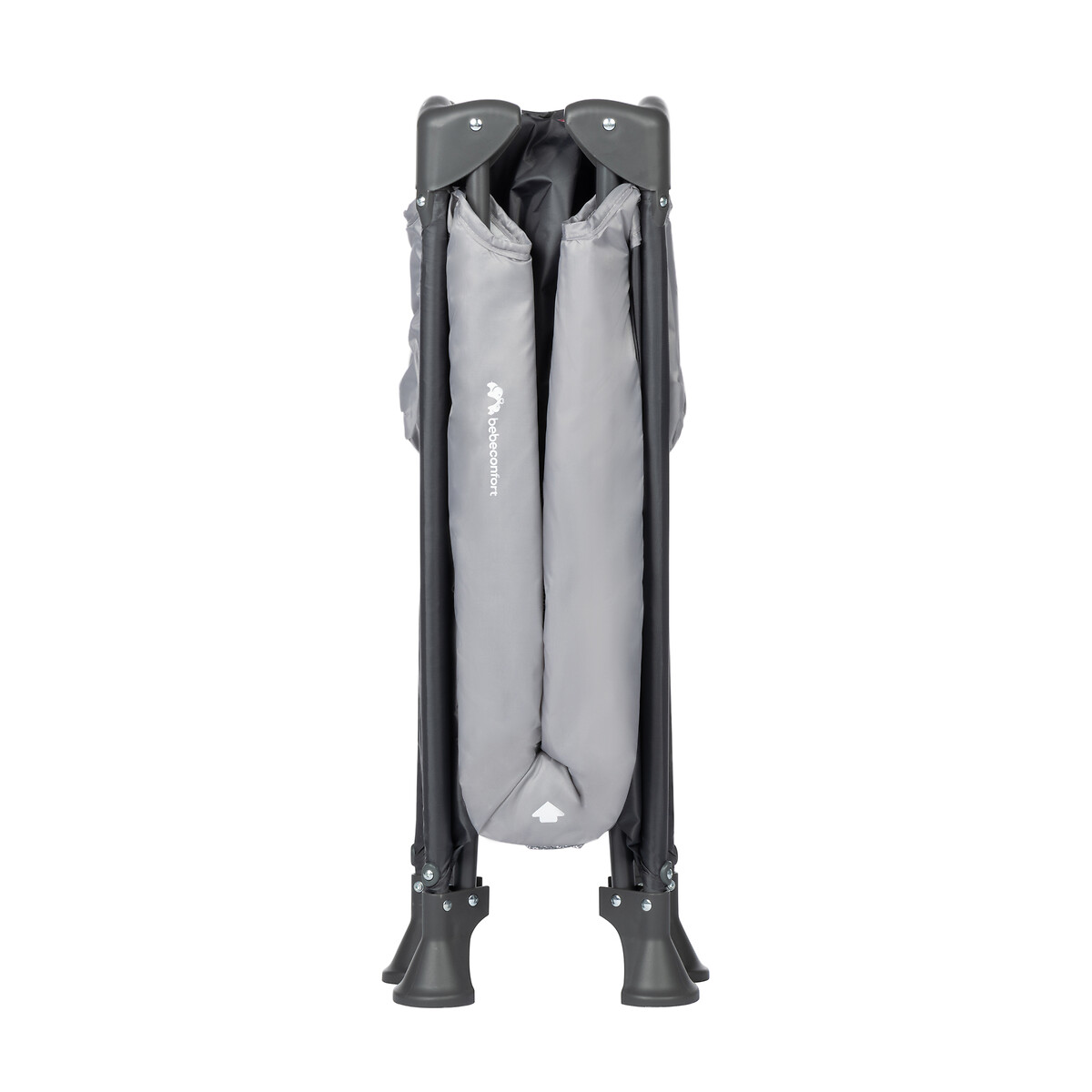 Lit parapluie bébé Soft Dreams gris teinté, BEBECONFORT