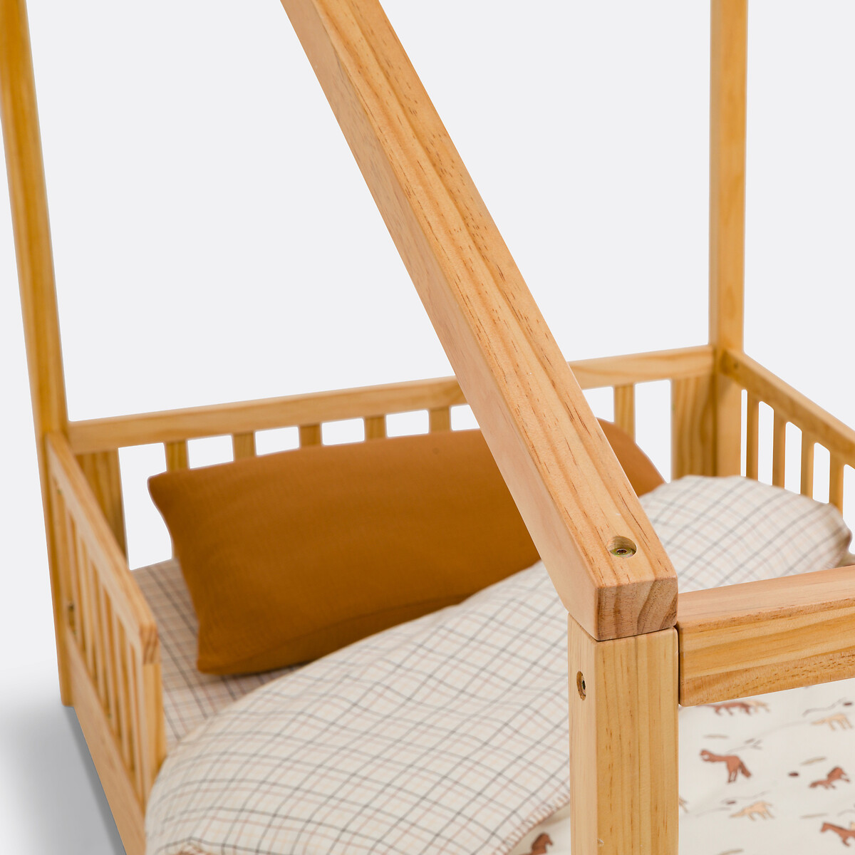 Lit enfant cabane en pin massif, Spidou naturel, LA REDOUTE INTERIEURS