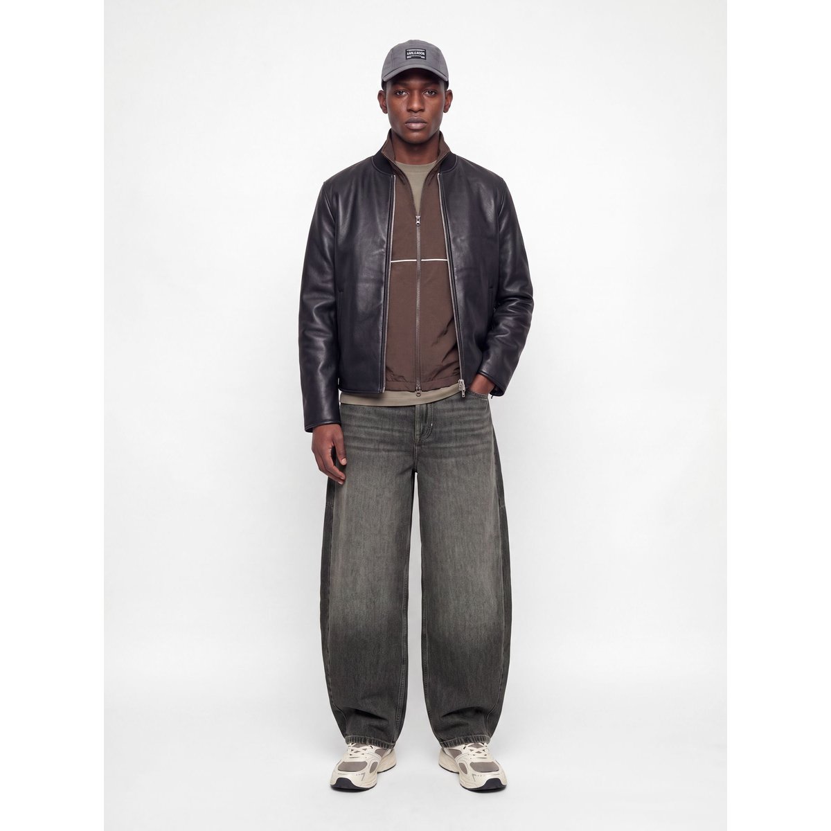 Jeans À Coupe Tonneau grey denim 1, JACK & JONES