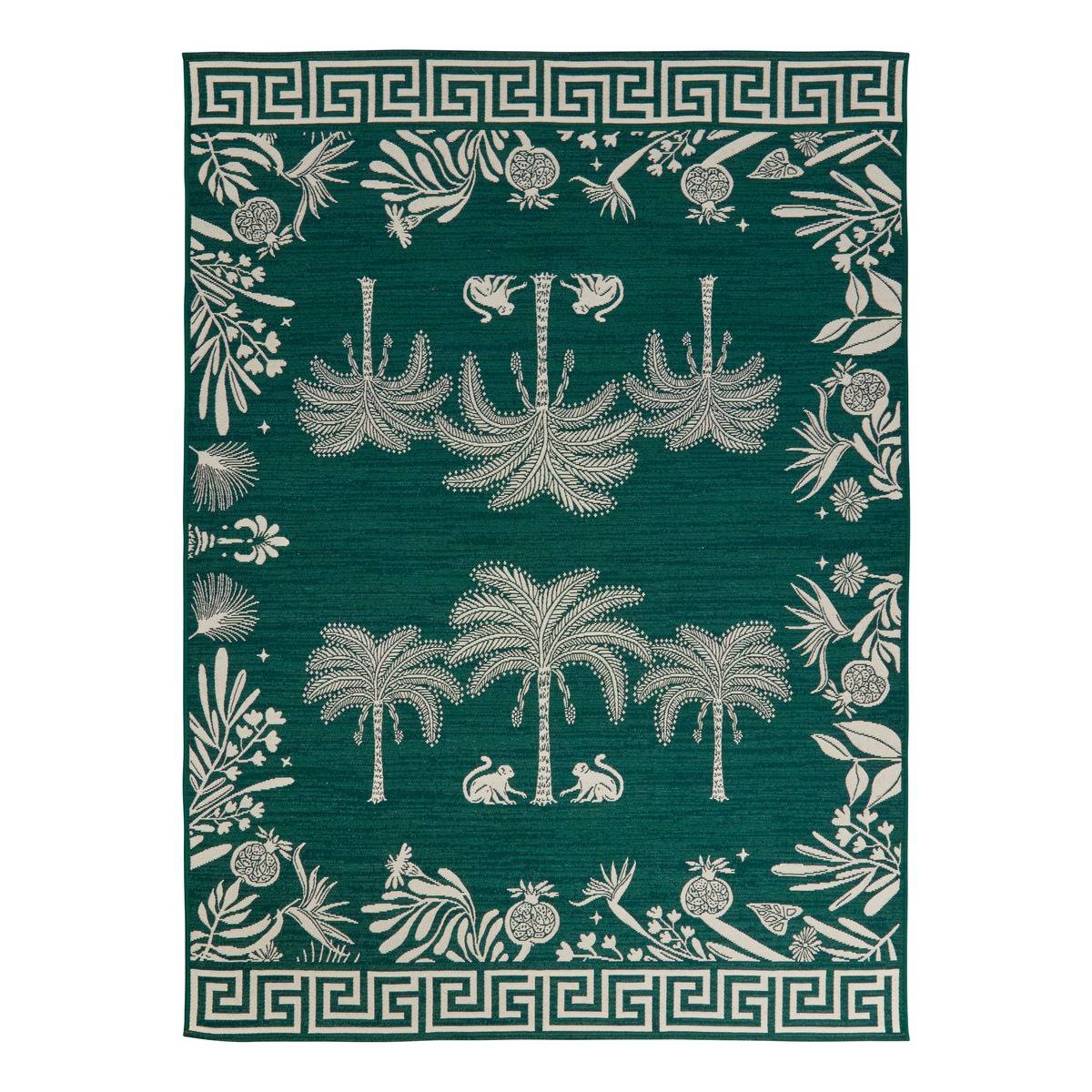 Tapis d'extérieur The palm resort THE PALM RESORT vert fonce, ATMOSPHERA