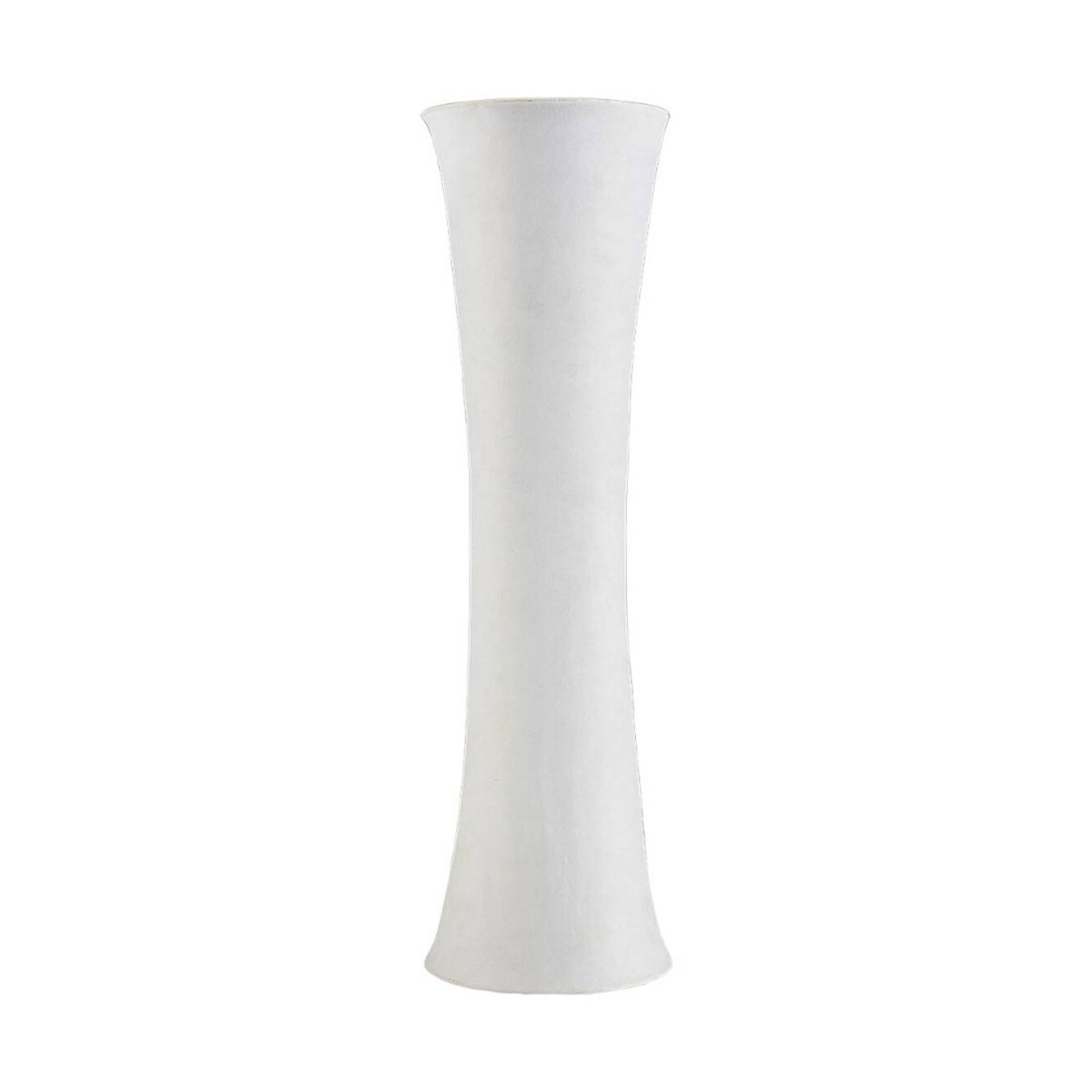 Lampadaire en textile moderne, Liana blanc, LINDBY