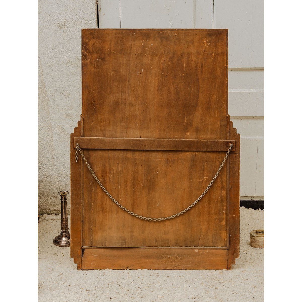 Miroir Art Déco en bois doré Georges N°1497 - Bon état doré, DEBONGOUT