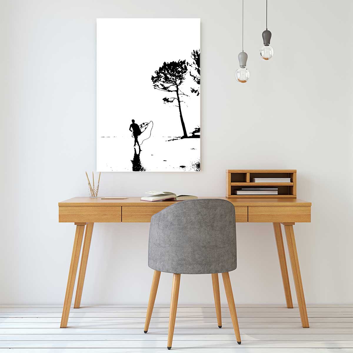 Tableau landes tableau alu dibond, HEXOA