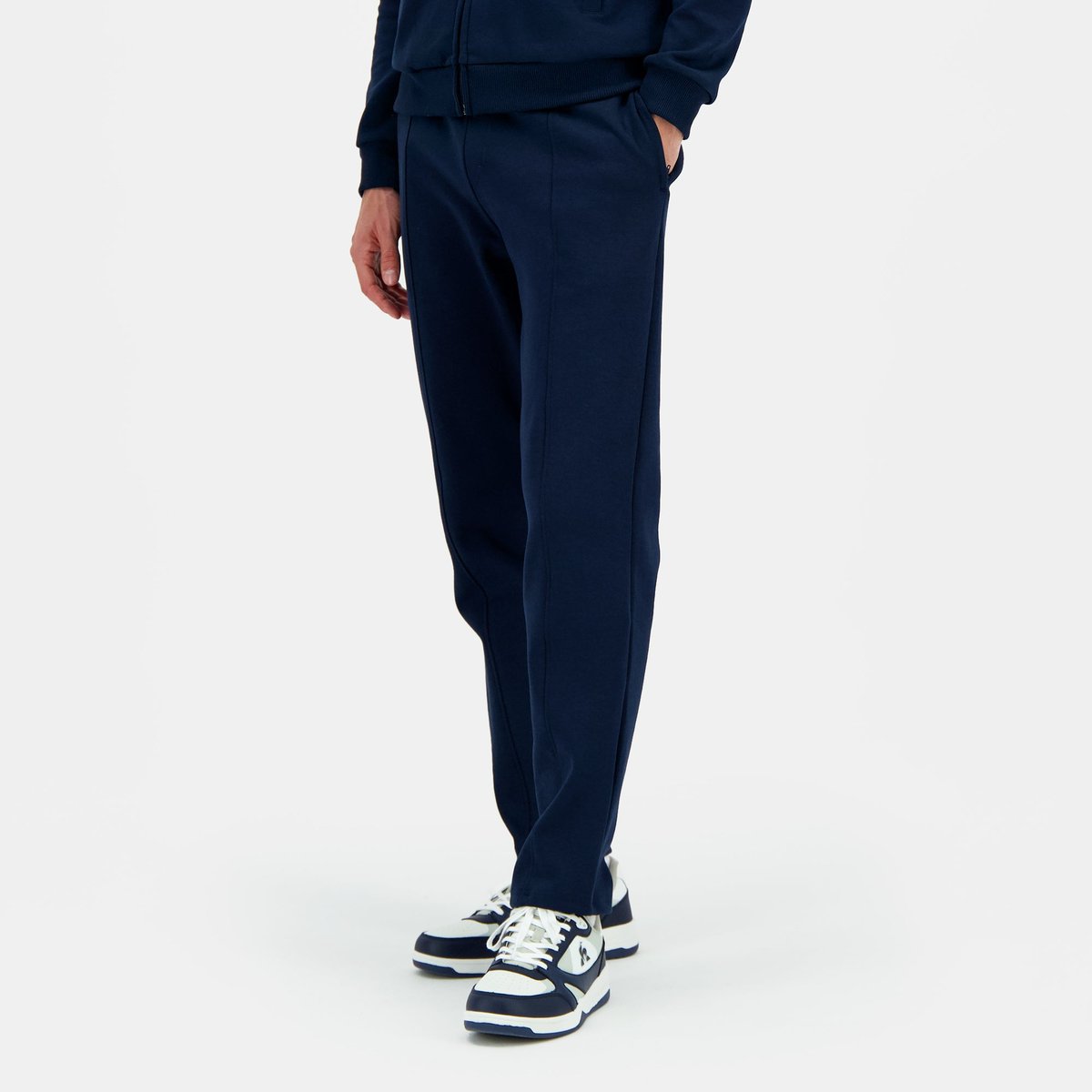 Pantalon Ton sur ton dark velvet, LE COQ SPORTIF