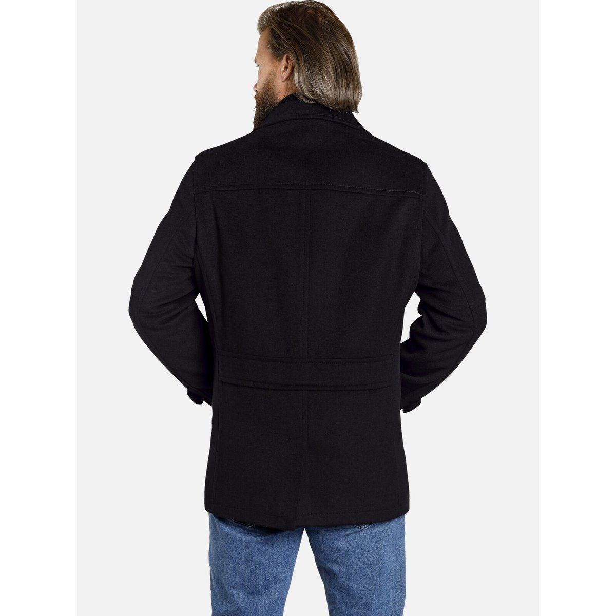Veste TJORVE noir, JAN VANDERSTORM