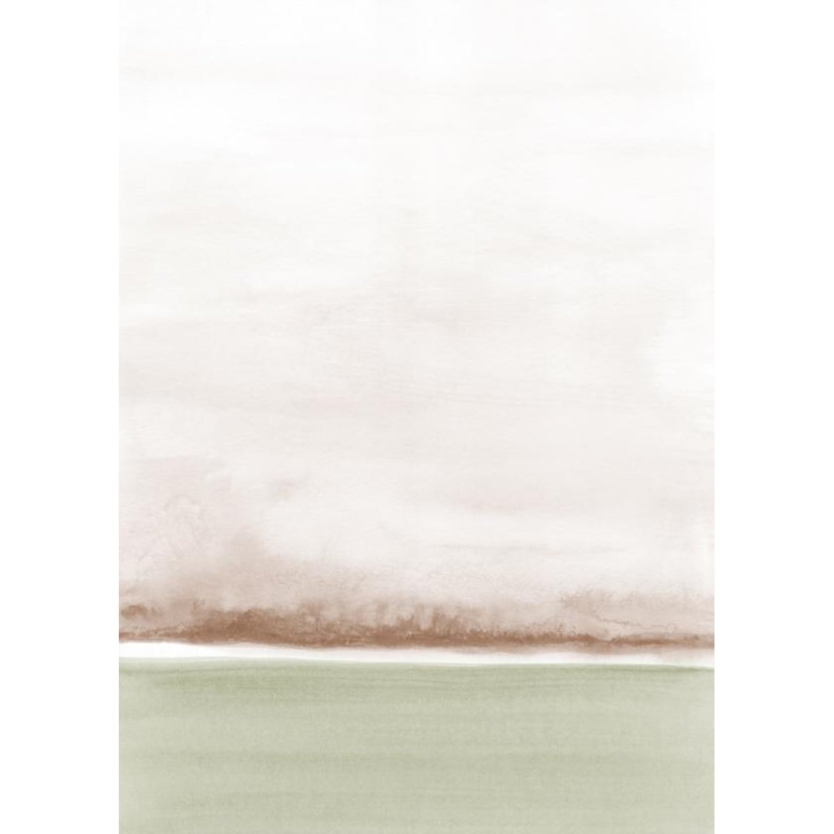 Affiche avec tableau décoratif, 50 x 70 cm orange, HANNUN