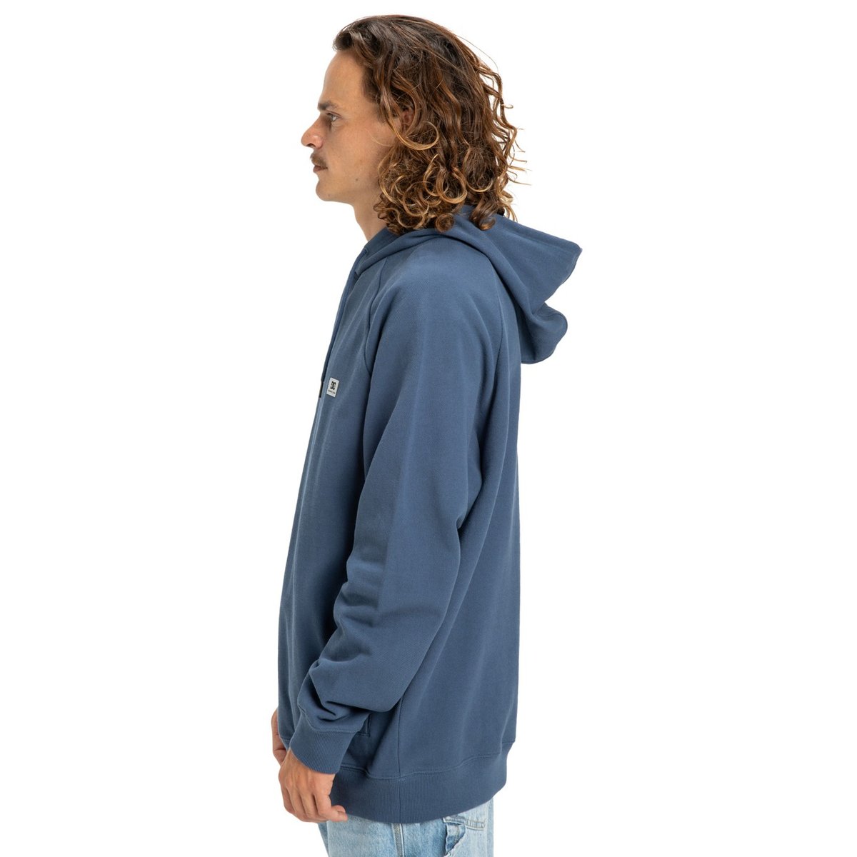 Sweat à capuche NOTES. bleu dark denim, DC SHOES