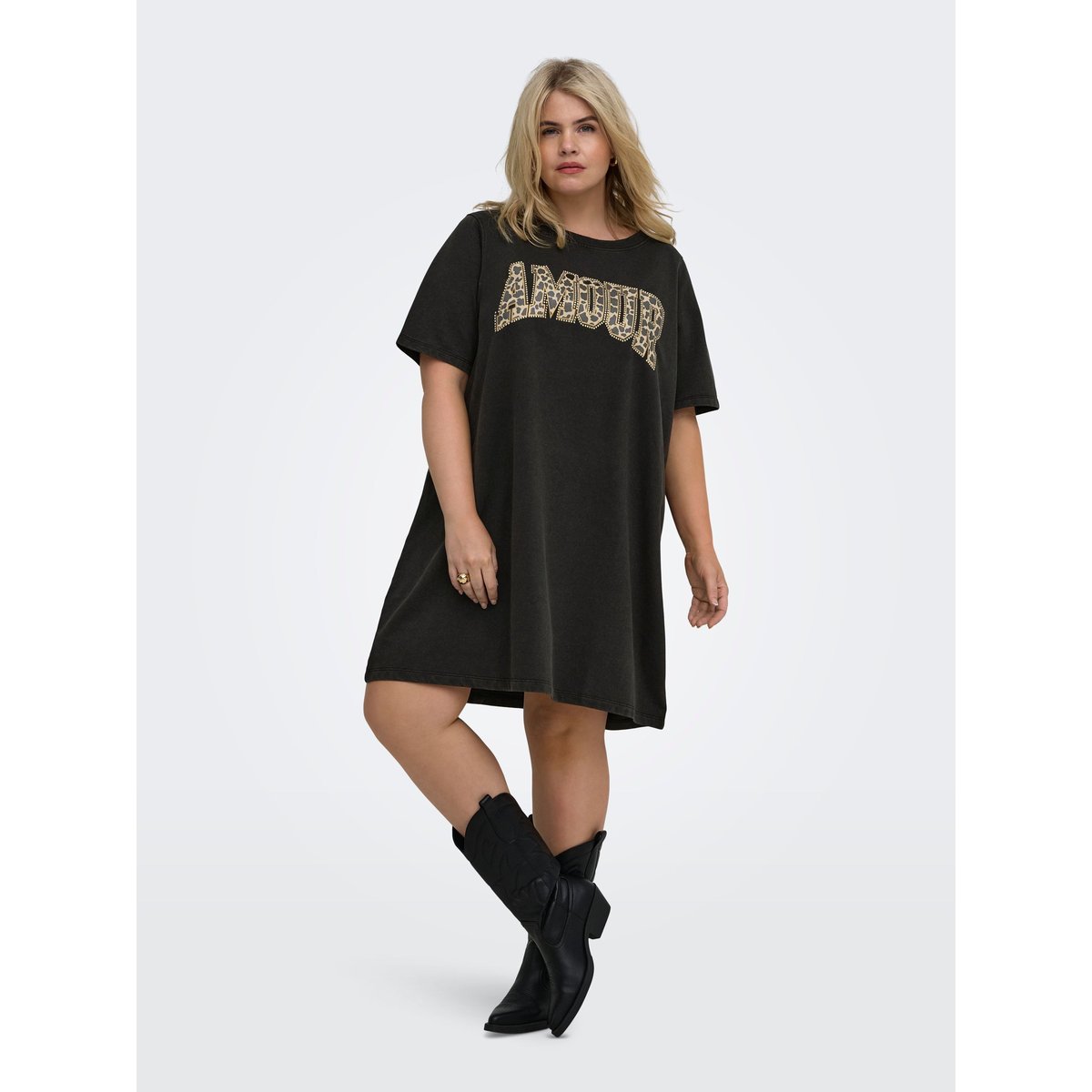 Robe noire - black, ONLY CARMAKOMA
