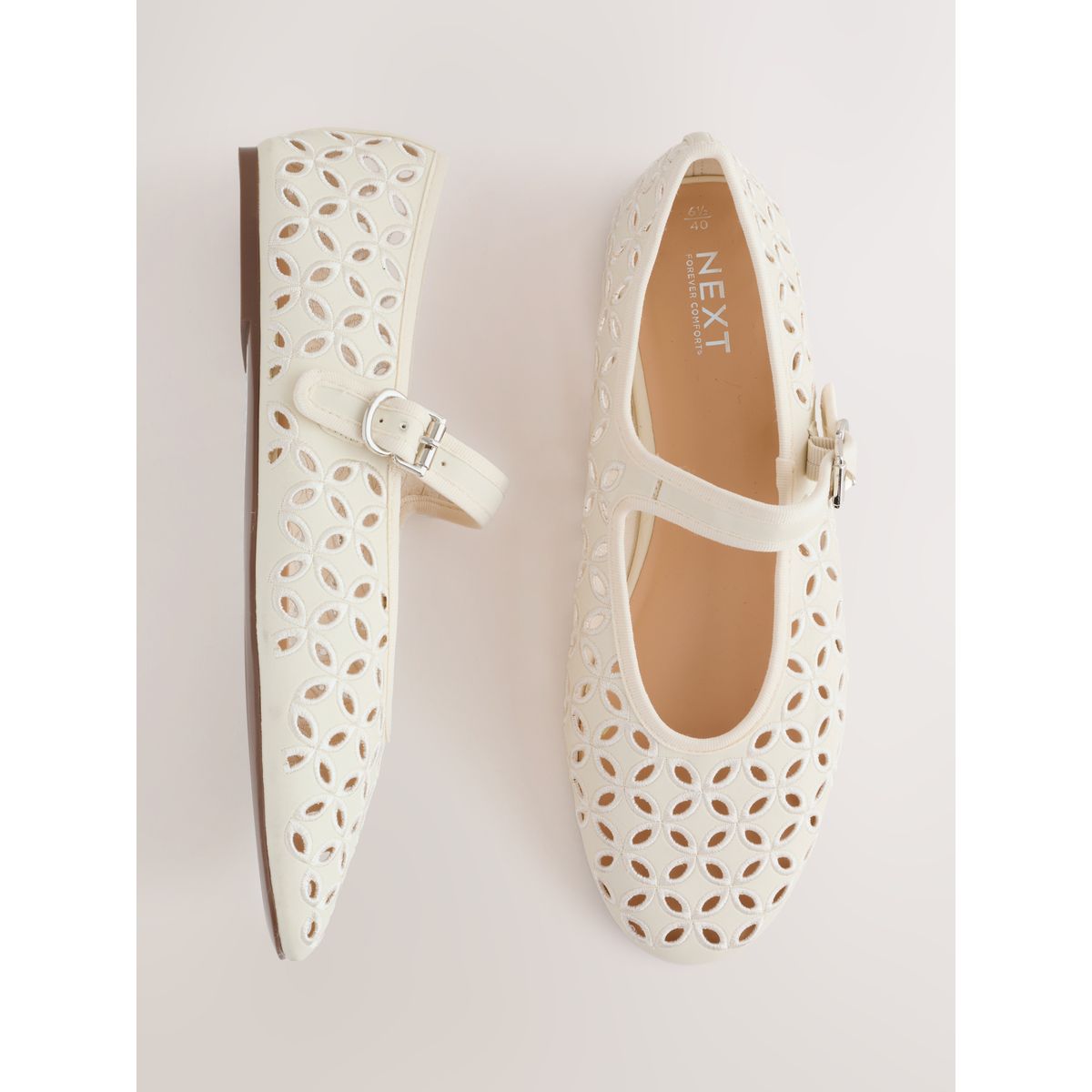 Ballerines babies brodées forever comfort® os, NEXT