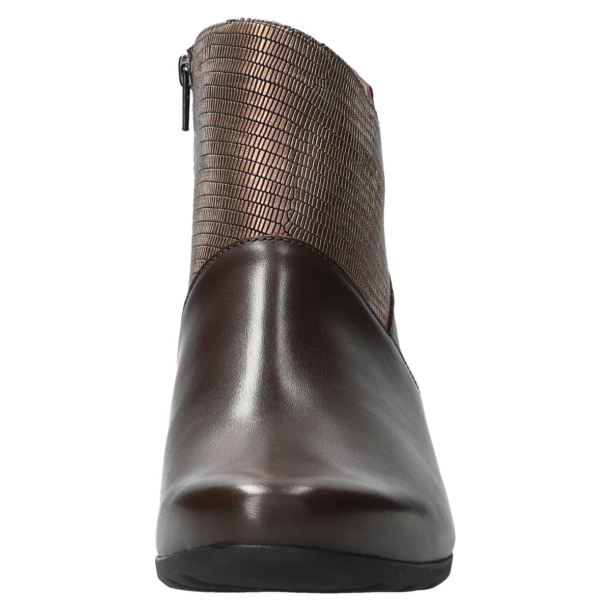 Bottines en cuir GARITA marron foncé 5140, MEPHISTO
