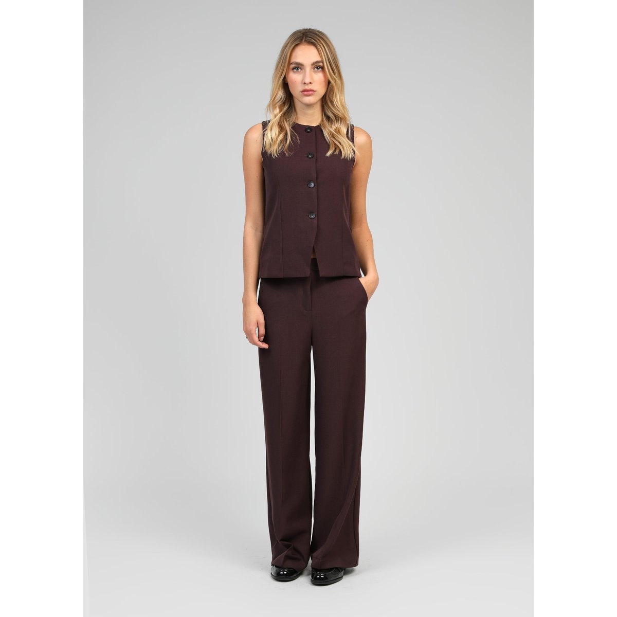 Pantalon PERLY wine, AN'GE