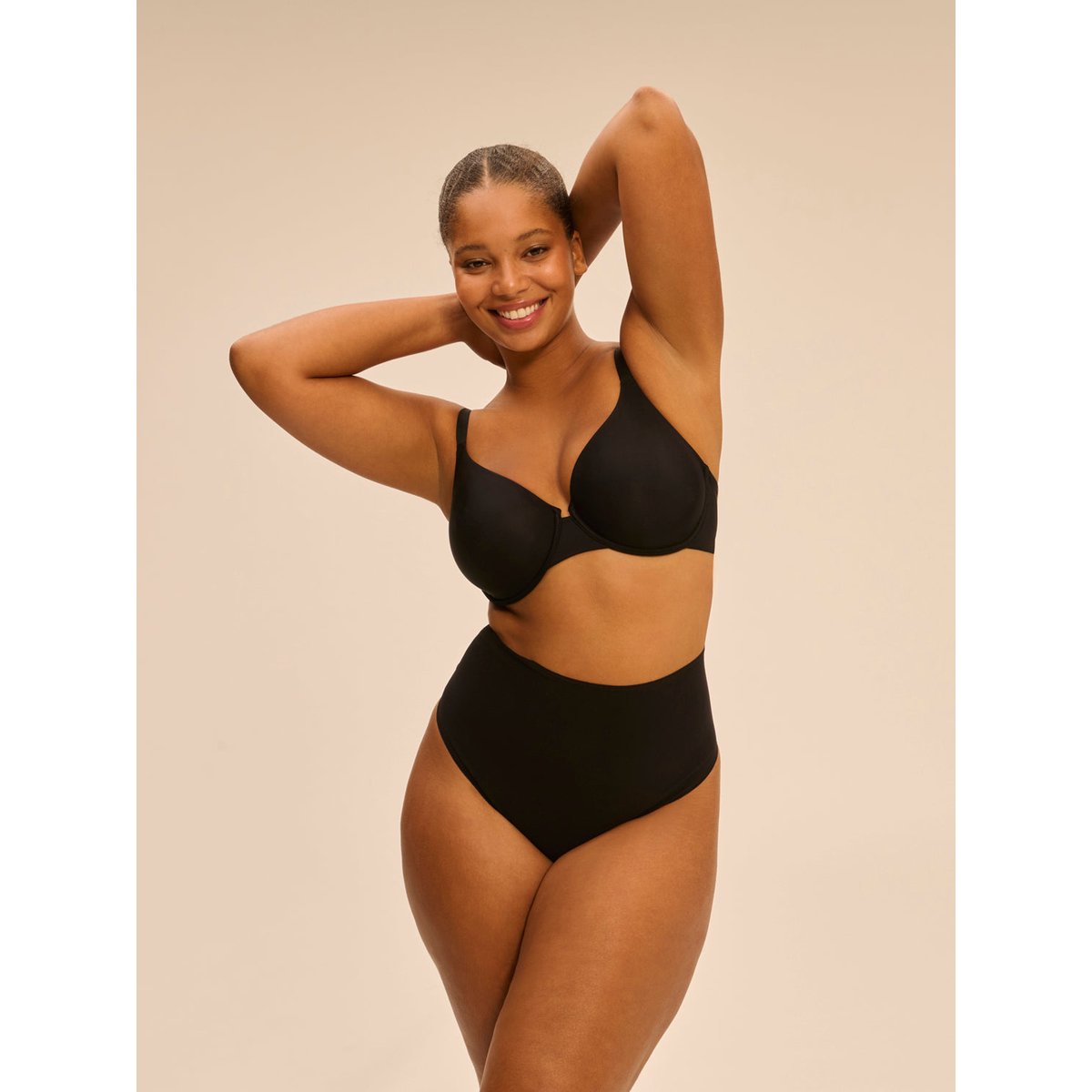 Soutien-gorge emboitant multi-positions sans couture, ESSENTIEL noir, SIMONE PERELE
