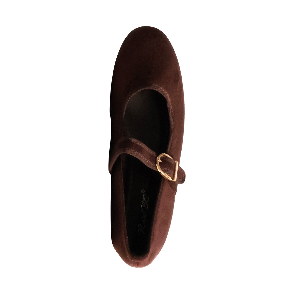 Ballerines à Brides R And B marron, ENZA NUCCI