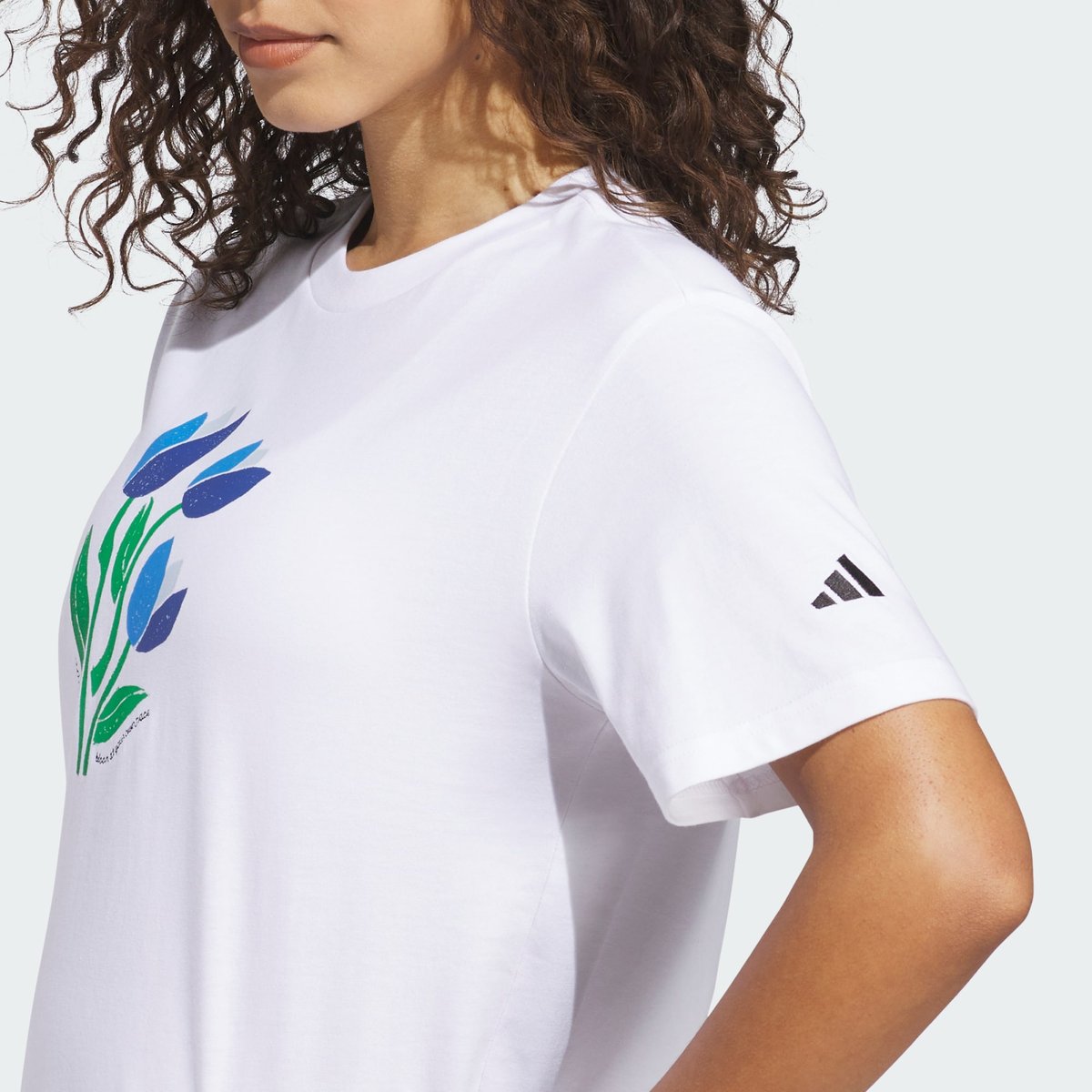 T-Shirt Graphique Floral Bloom At Your Own Pace T-Shirt Graphique Floral Bloom At Your Own Pace white, ADIDAS SPORTSWEAR
