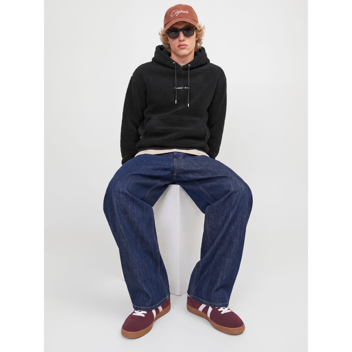Sweat À Capuche black 1, JACK & JONES