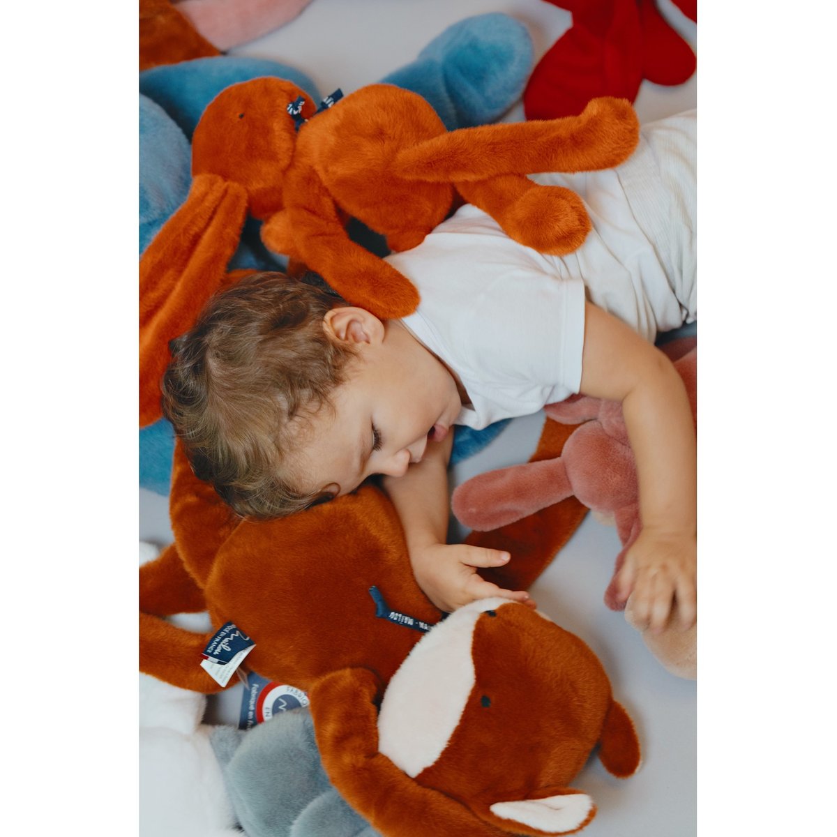 Peluche Renard MELOE 56 cm fauve, MAILOU TRADITION