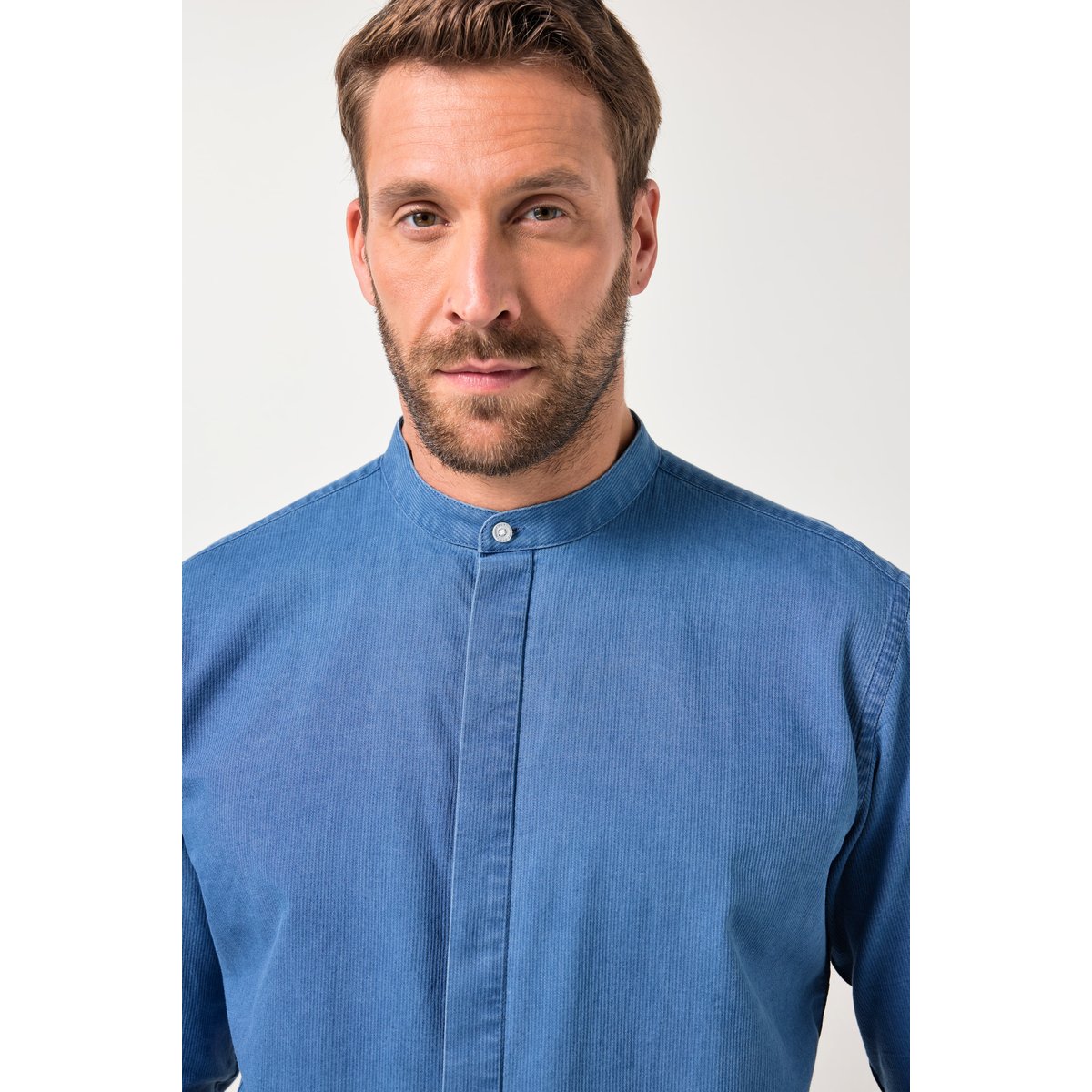 Chemise en jean bleu jean, JP1880
