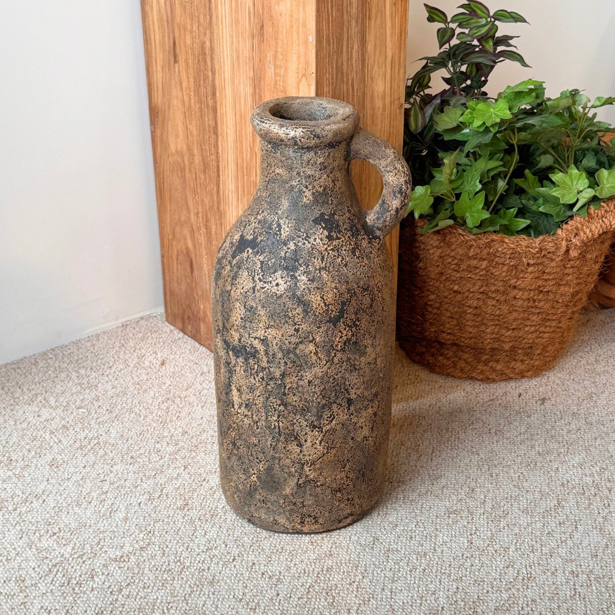 Poterie en terre cuite et argile RUSTA naturel, HYDILE