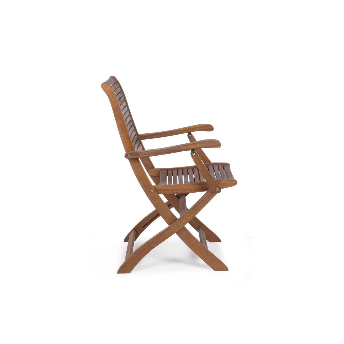 Fauteuils de jardin pliants en acacia (lot de 2) - CANCALE bois clair, HELLIN, DEPUIS 1862