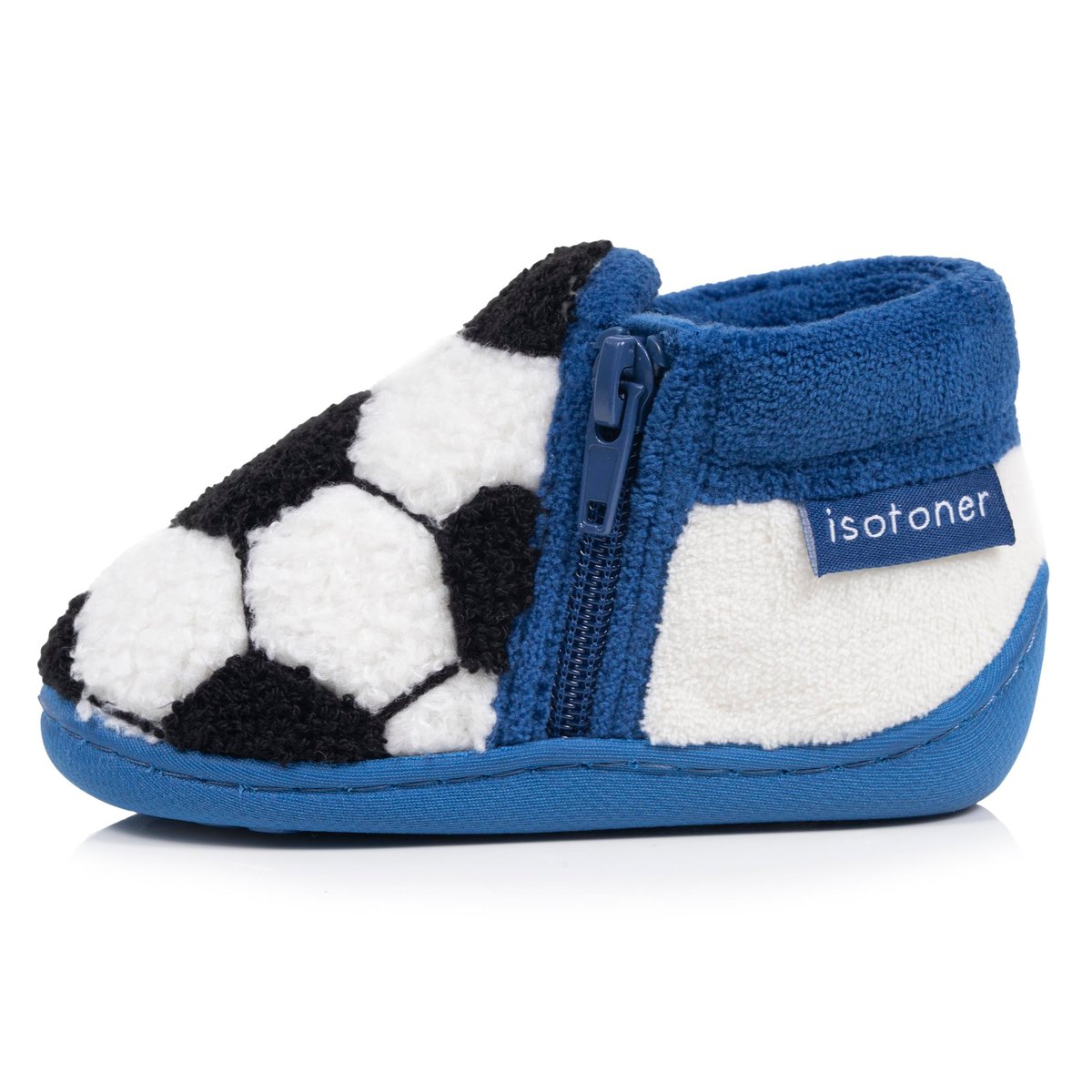 Chaussons Bottillons bleu, ISOTONER