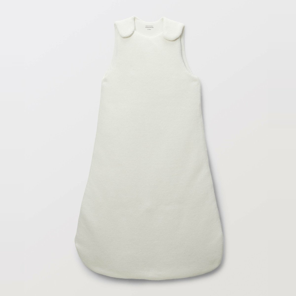 Gigoteuse en tricot TOG 3,5 en coton ecru, BOUT'CHOU