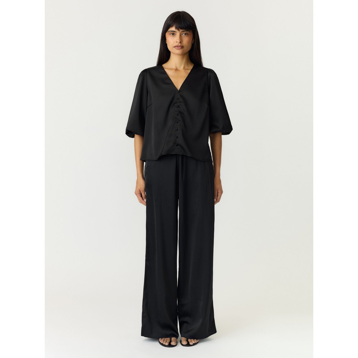 Top noir - black1, YAS
