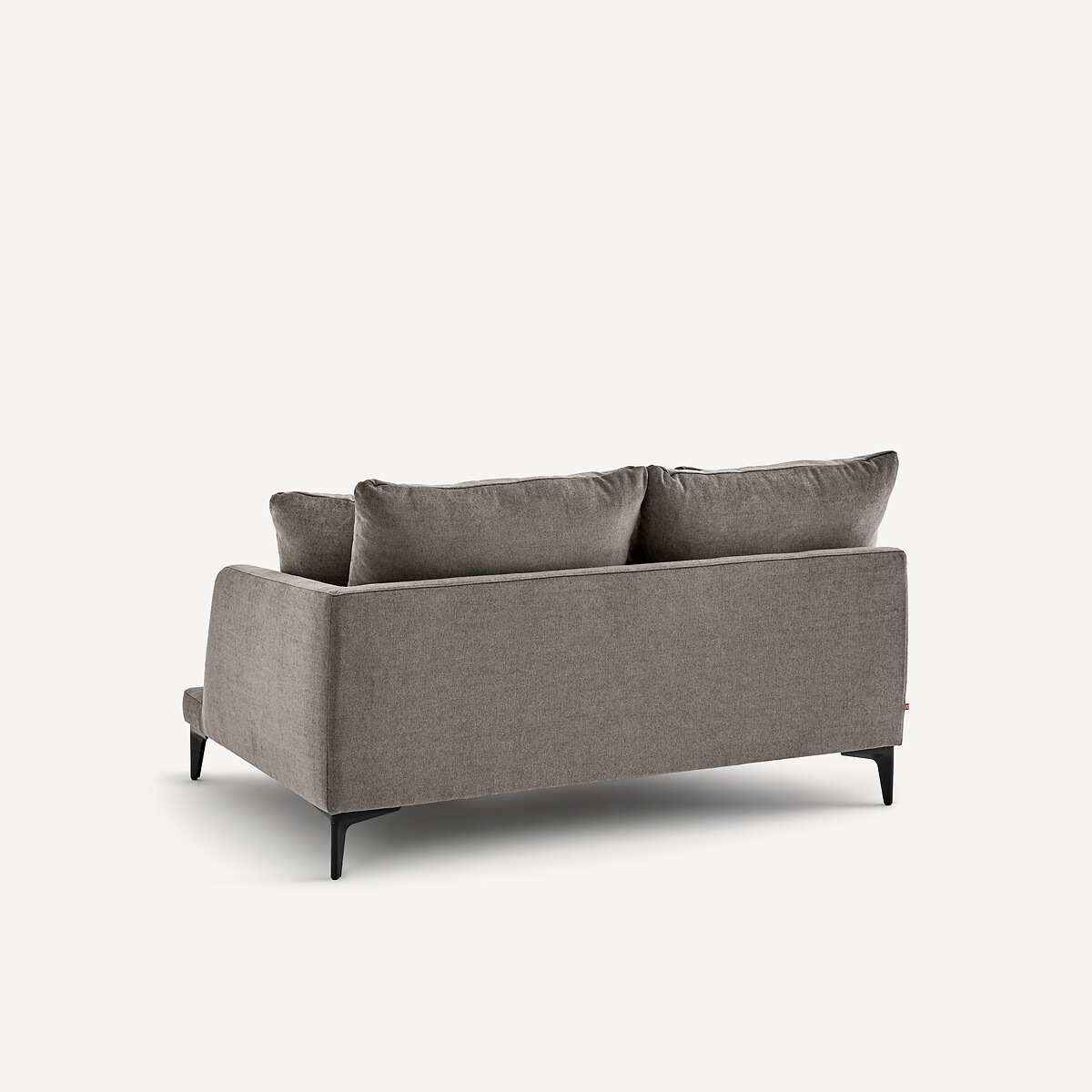 Demi-canapé 2 places en polyester mélangé, MODERNISTE gris stone, EMMANUEL GALLINA X AM.PM