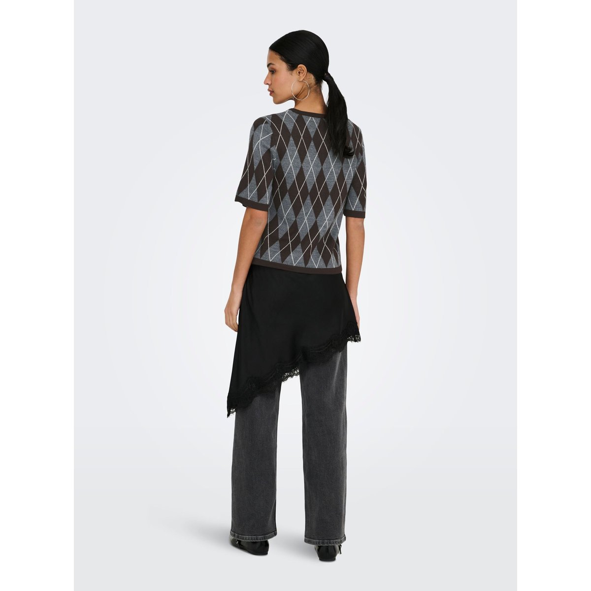 Pull En Maille dark grey melange, JDY
