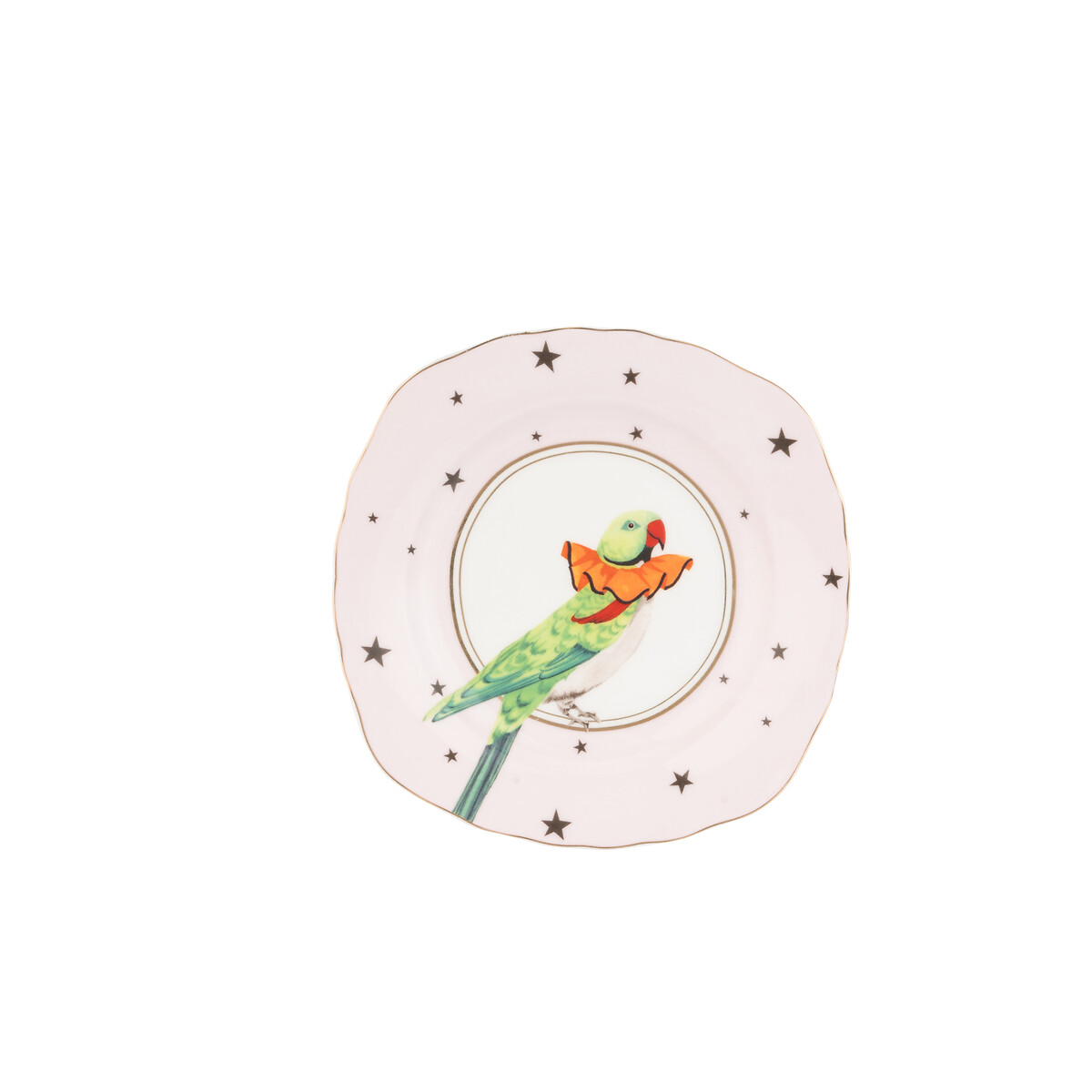 Set of 4 16cm Animal Tea Plates multi-coloured, YVONNE ELLEN