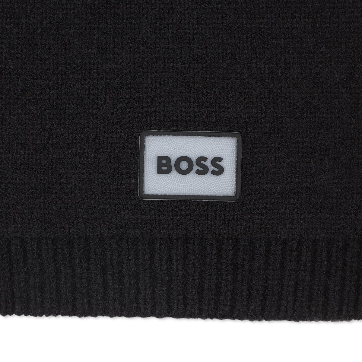 Tour de cou double épaisseur black, BOSS KIDSWEAR