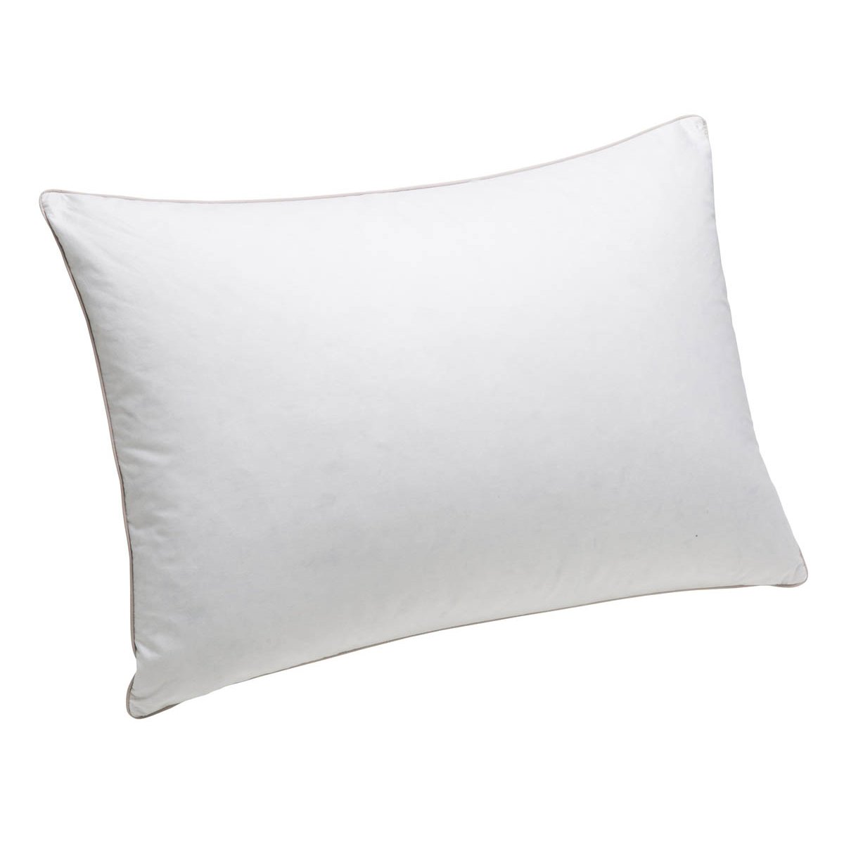 Lot de 2 oreillers Natur'Duv - Ferme blanc, DUNLOPILLO