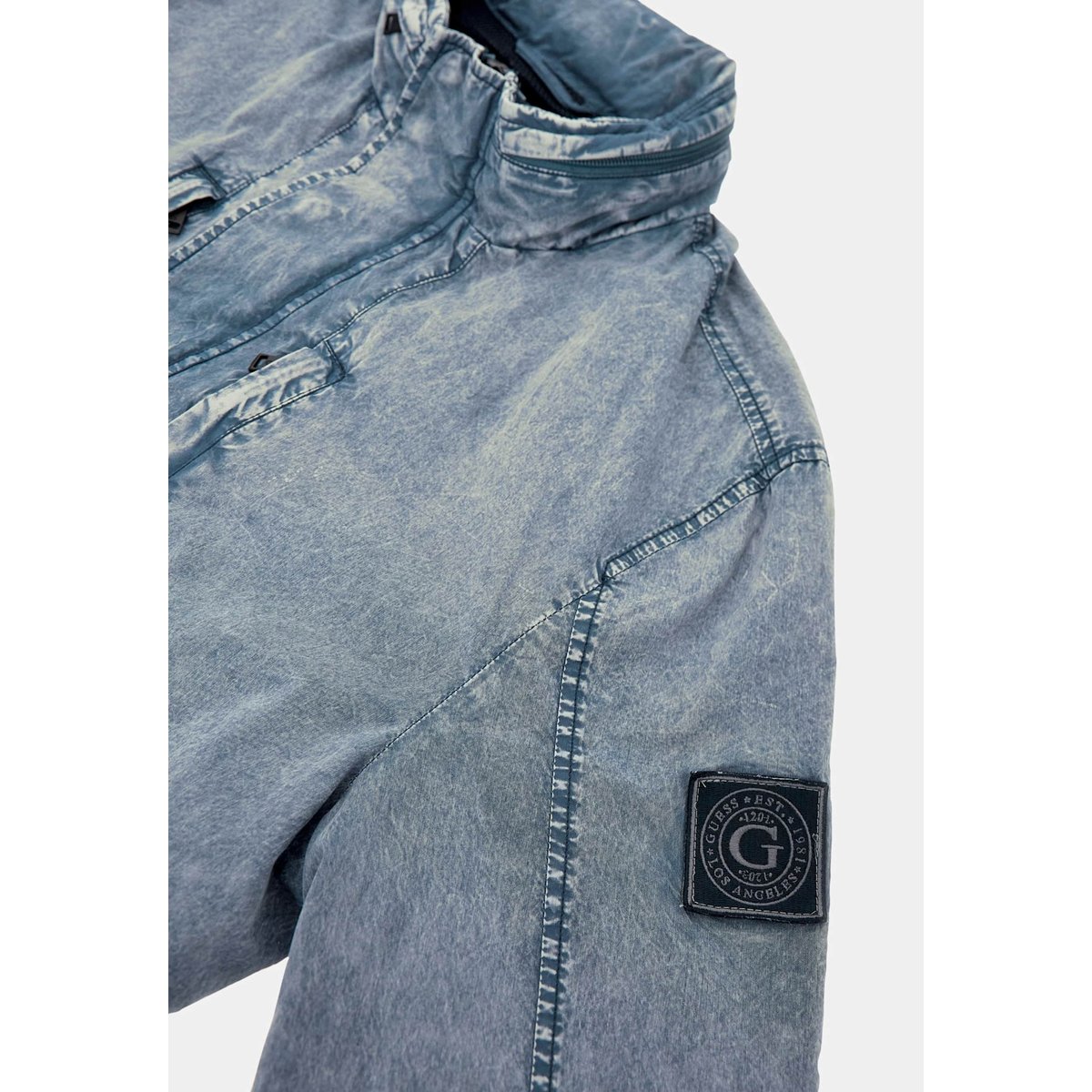 Veste Poches Cargo bleu, GUESS