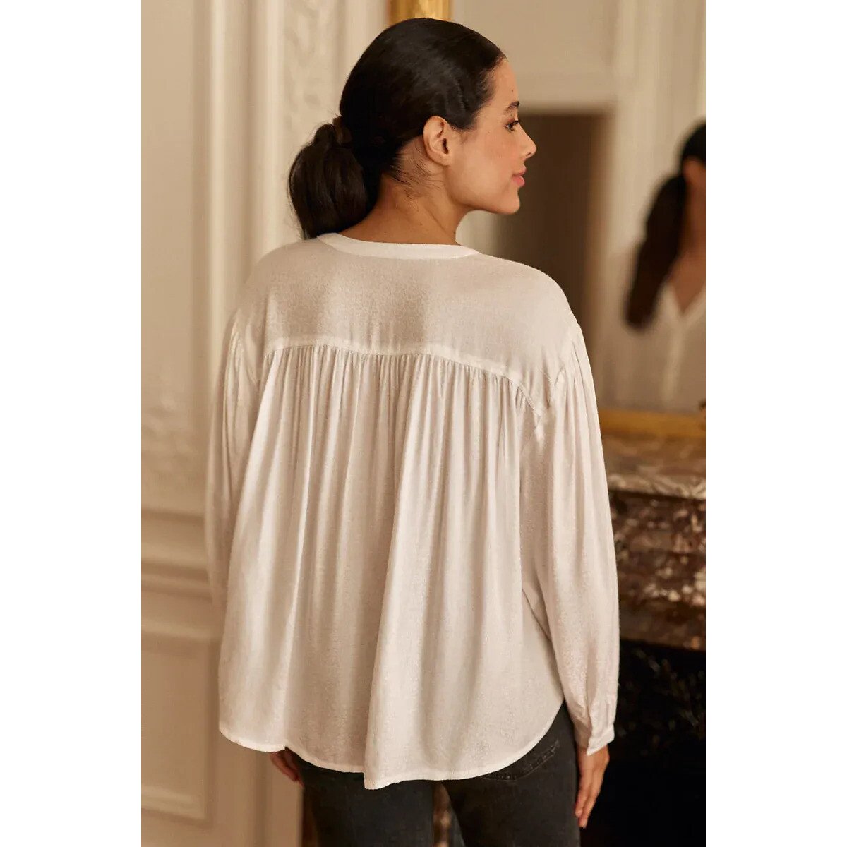 Bolia Long Sleeve Blouse white, LA PETITE ETOILE