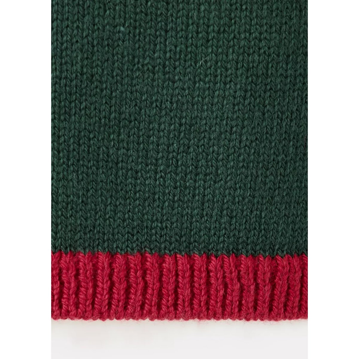 Pull en maille renne vert, MANGO BABY