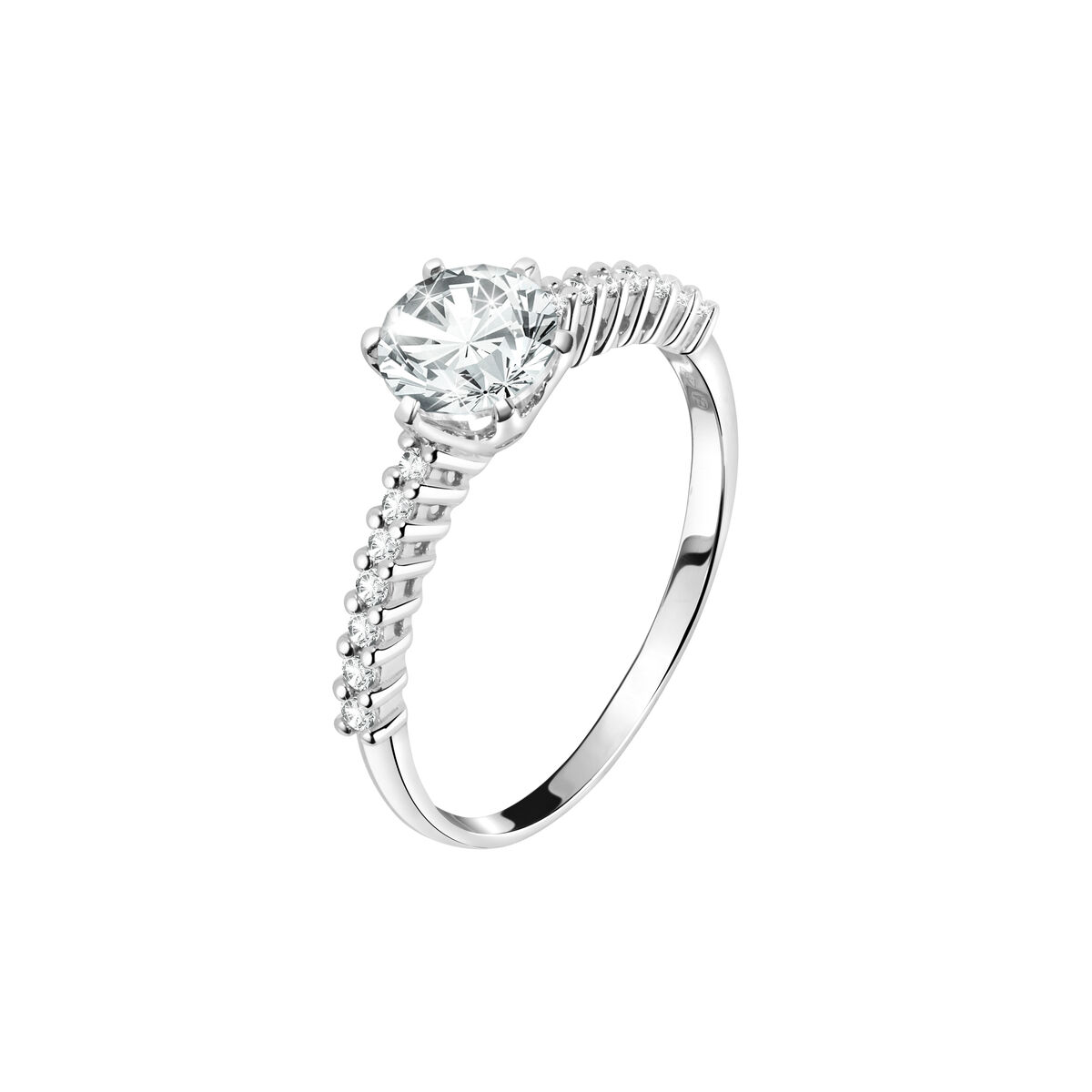 Bague en or blanc 375 LADY argent, BLUESPIRIT