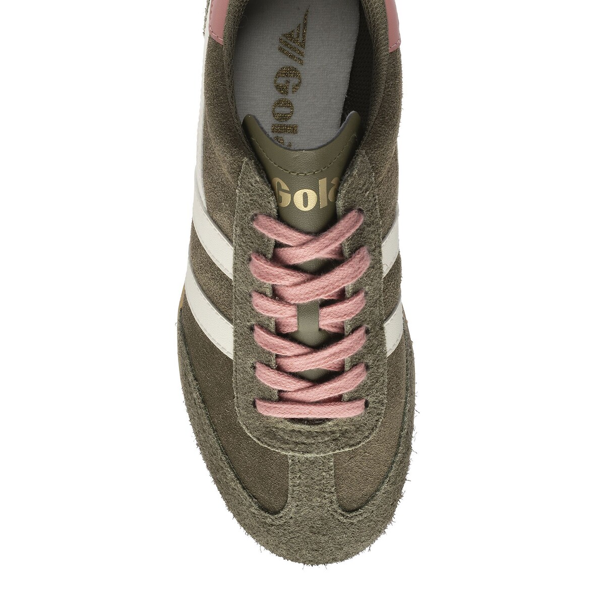 Baskets en cuir, SPRINTER SUEDE kaki, GOLA