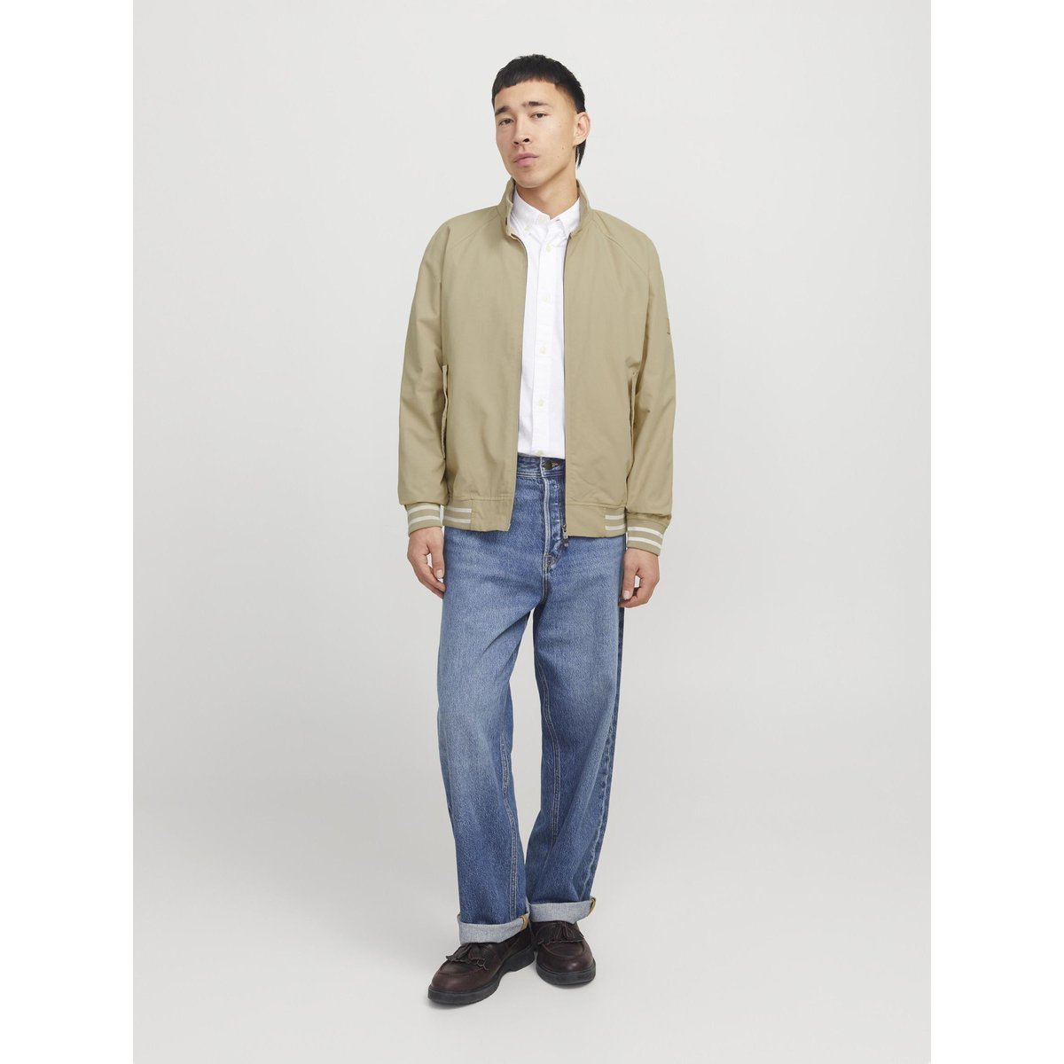 Veste Bomber white pepper, JACK AND JONES PREMIUM