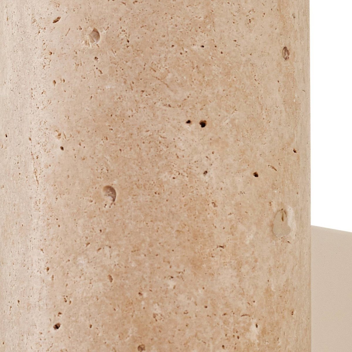 Applique en pierre scandinave, Tavira beige, LUCANDE