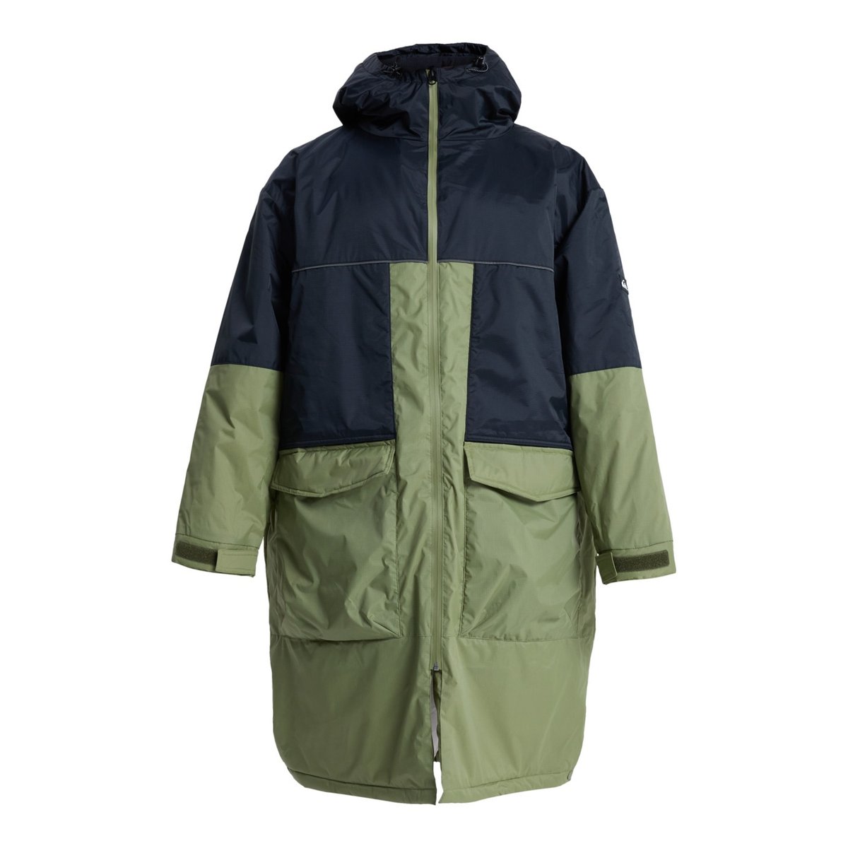 Poncho de surf à capuche FULL RIG PONCHO vert loden green, QUIKSILVER