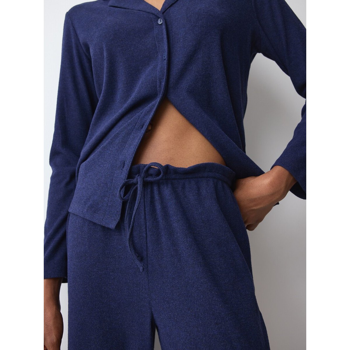 Pantalon de pyjama MIX & MATCH marine chiné, TRIUMPH