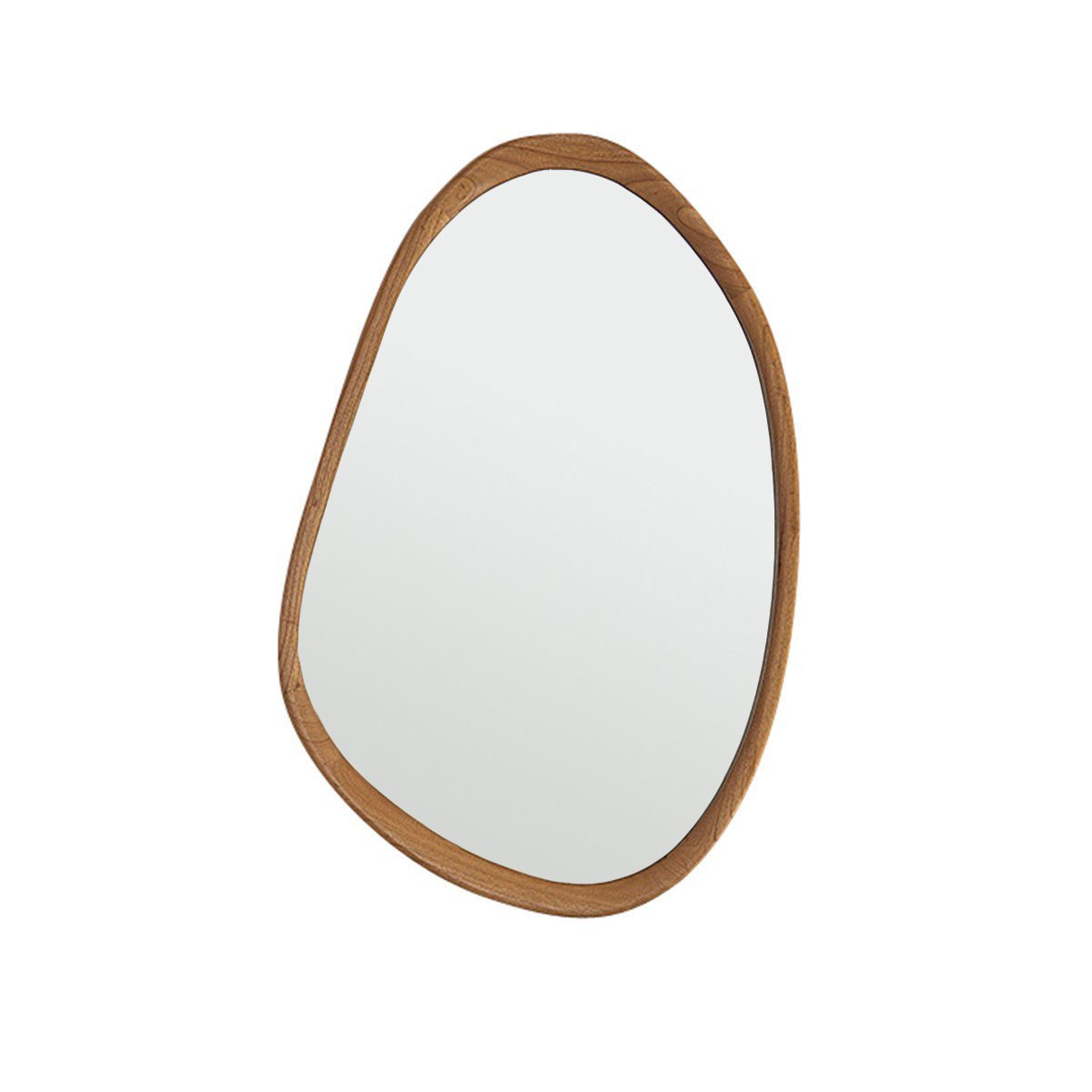 Miroir organique en bois massif 60x90 cm  FIFTIES naturel, BERAH GETAH