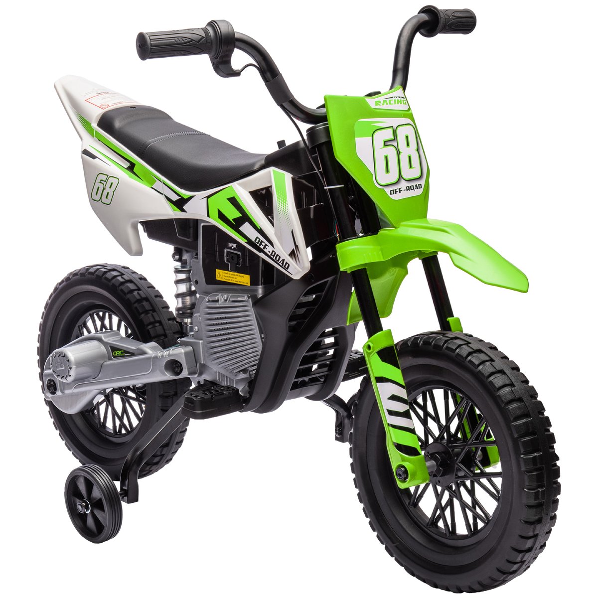 Moto électrique à conducteur assis PP Vert vert, AIYAPLAY