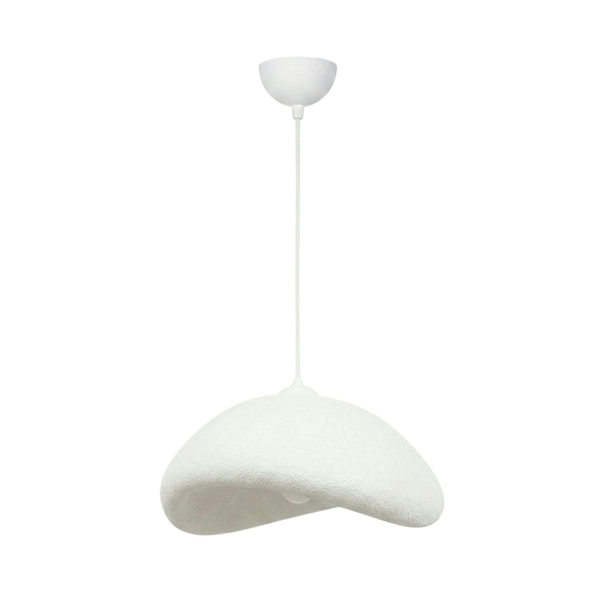 Suspension chambre blanche 2 lampes 52 cm NOXIS blanc, PIER IMPORT