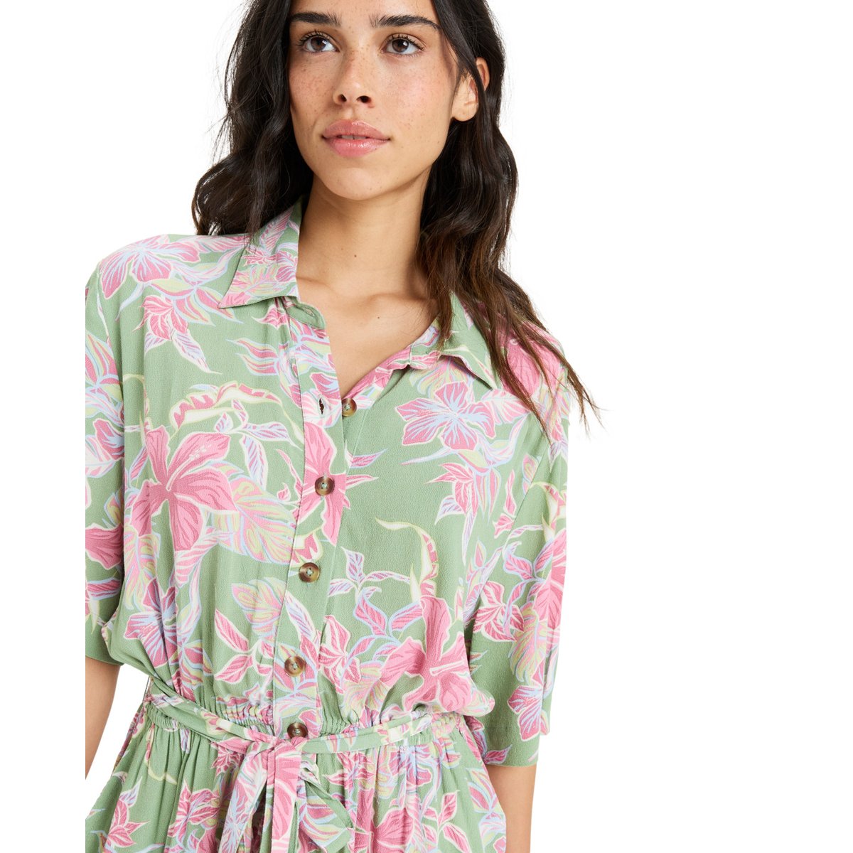 Combishort REAL YESTERDAY. vert basil kartofeel apparel, ROXY